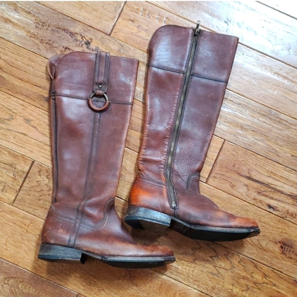 Frye Jamie Ring Tall riding boots